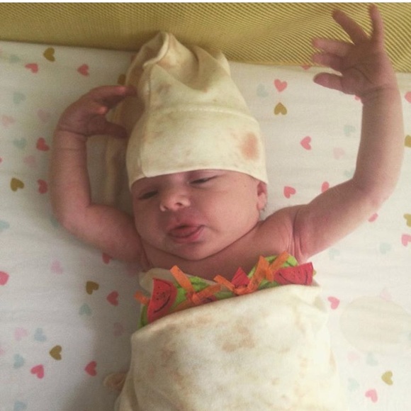 tortilla baby swaddle